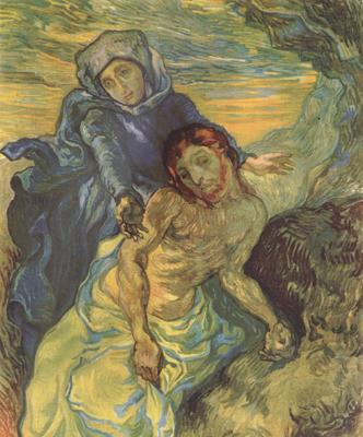 Vincent Van Gogh Pieta (nn04) china oil painting image